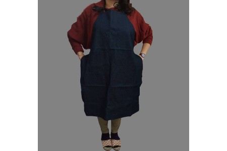 牛仔圍裙-90cm(3尺)
