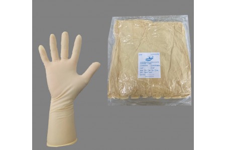 270E-無塵室用-乳膠手套12"粗膜-7g